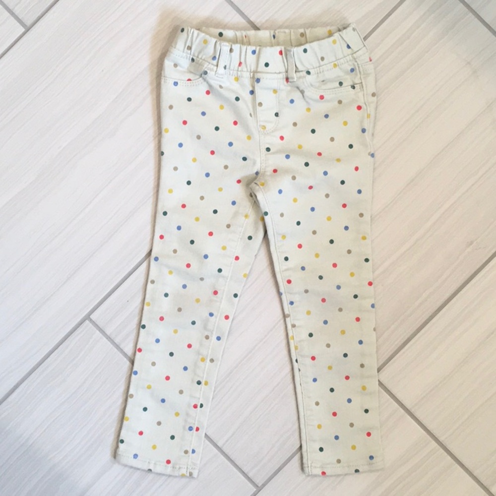 Gap polka dot jeans 4T